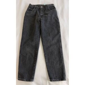 Vintage Gitano Y2K Cotton Black Tapered Leg High Rise Women's Jeans 12 Short‎